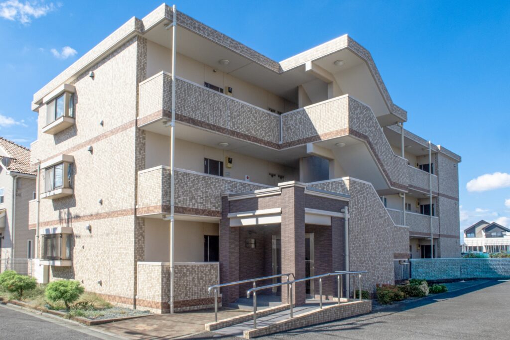 低層マンションの画像